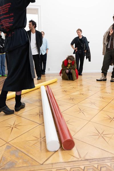 "Otherwhen" curated by Luca Lo Pinto and Chiara Siravo (Galerie Croy Nielsen, 13.9. - 19.10.2024) Foto: eSeL.at - Lorenz Seidler