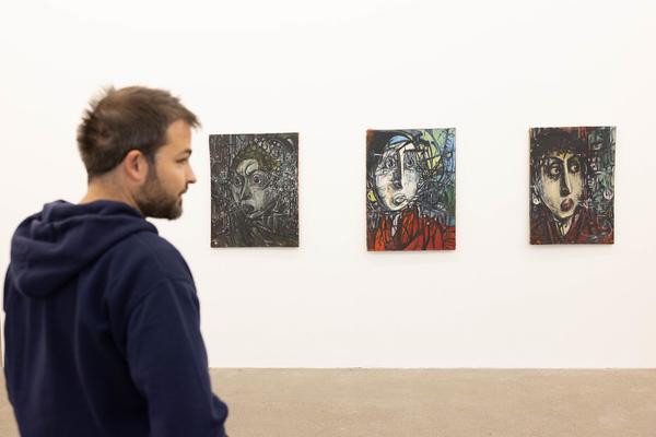 "You Will Hear When You See Me"  - curated by Marika Kuźmicz (Galerie Elisabeth & Klaus Thoman, 13.9. - 19.10.2024) Foto: eSeL.at - Lorenz Seidler