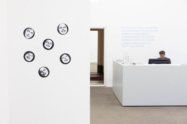 "You Will Hear When You See Me"  - curated by Marika Kuźmicz (Galerie Elisabeth & Klaus Thoman, 13.9. - 19.10.2024) Foto: eSeL.at - Lorenz Seidler