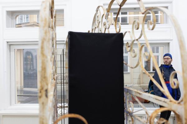 Akeem Smith "Dovecote" - curated by Kyle Thurman (Galerie Sophie Tappeiner, 13.9. - 19.10.2024) Foto: eSeL.at - Lorenz Seidler