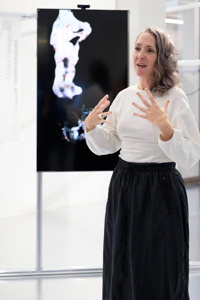 Curator's Tour: Djamila Grandits &amp; Eva Fischer CIVA Festival 2024 (Belvedere 21, 1.10. - 5.10.2024) Foto: eSeL.at - Joanna Pianka