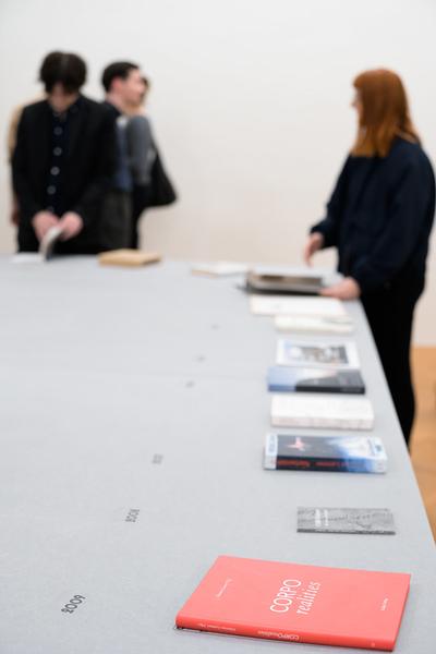 Das Cathrin Pichler Archiv - Von RPU-Artaud-001 bis DAV-Plakate-029 (Akademie der bildenden Künste Wien - Exhibit Galerie, 07.11.2024-02.02.2025) Foto: eSeL.at - Joanna Pianka