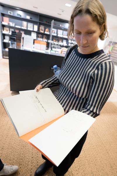 Akademie der bildenden Künste Wien: Das Cathrin Pichler Archiv - Buchpräsentation (Exhibit Galerie, 07.11.2024) Foto: eSeL.at - Joanna Pianka