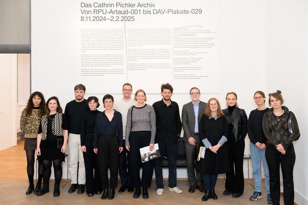 Akademie der bildenden Künste Wien: Das Cathrin Pichler Archiv - Buchpräsentation (Exhibit Galerie, 07.11.2024) Foto: eSeL.at - Joanna Pianka