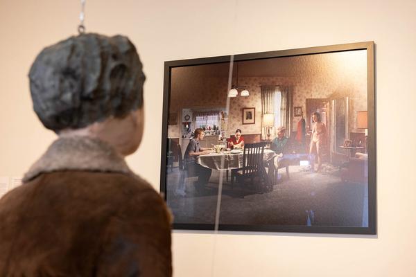 Sigmund Freud Museum: Das Unheimliche. Sigmund Freud und die Kunst (25.4. - 4.11.2024) Foto: eSeL.at - Lorenz Seidler Foto: eSeL Lorenz Seidler