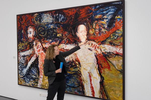 Rudi Klein: Tombola Abholung (Kleinschreibung - ehemalige Kunsthalle K, seit 24.5.2024) Foto: eSeL Lorenz Seidler