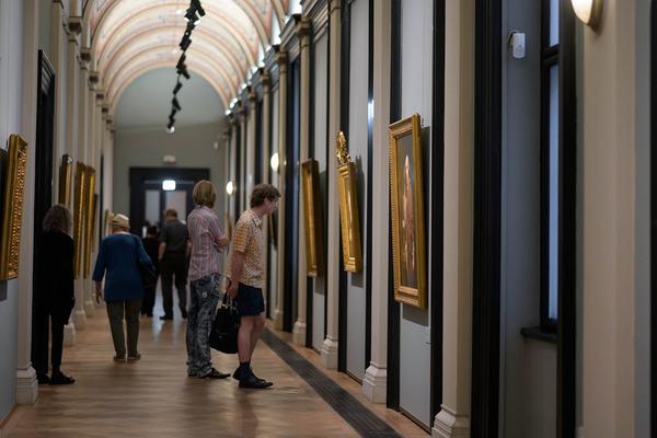 Akademie der bildenden Künste Wien - Gemäldegalerie: Die Sammlung betrachten & An Insert by Klaus Scherübel (25.06.2024) Foto: eSeL.at - Joanna Pianka Foto: Joanna Pianka