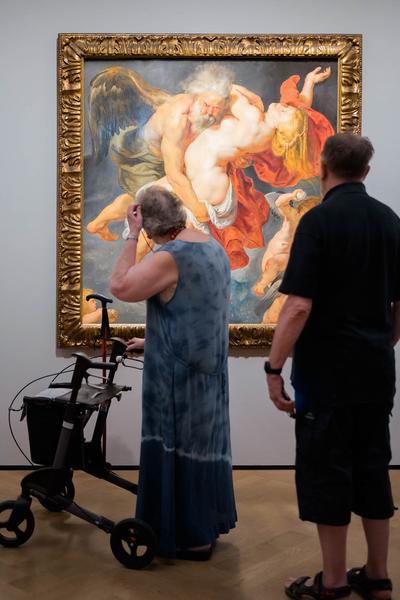 Akademie der bildenden Künste Wien - Gemäldegalerie: Die Sammlung betrachten & An Insert by Klaus Scherübel (25.06.2024) Foto: eSeL.at - Joanna Pianka Foto: Joanna Pianka