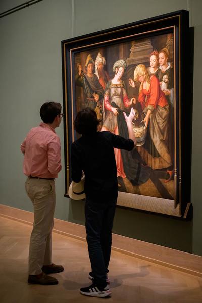 Akademie der bildenden Künste Wien - Gemäldegalerie: Die Sammlung betrachten & An Insert by Klaus Scherübel (25.06.2024) Foto: eSeL.at - Joanna Pianka Foto: Joanna Pianka