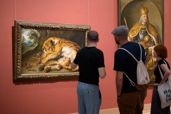 Akademie der bildenden Künste Wien - Gemäldegalerie: Die Sammlung betrachten & An Insert by Klaus Scherübel (25.06.2024) Foto: eSeL.at - Joanna Pianka Foto: Joanna Pianka