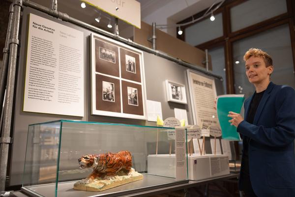 Disability History Project. Führung  (Haus der Geschichte Österreich, 8.10.2024) Foto: eSeL.at - Lorenz Seidler