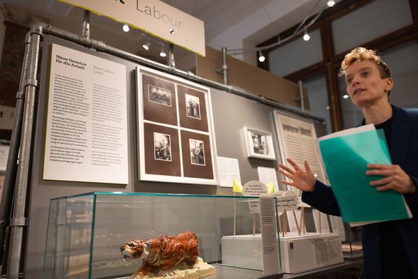 Disability History Project. Führung  (Haus der Geschichte Österreich, 8.10.2024) Foto: eSeL.at - Lorenz Seidler