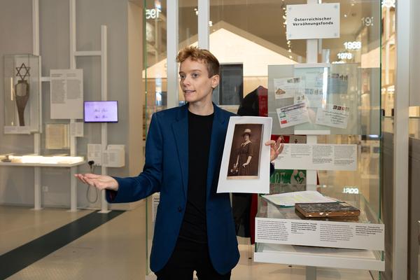 Disability History Project. Führung  (Haus der Geschichte Österreich, 8.10.2024) Foto: eSeL.at - Lorenz Seidler