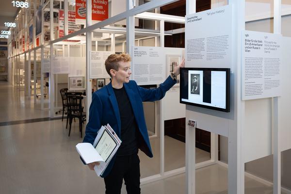 Disability History Project. Führung  (Haus der Geschichte Österreich, 8.10.2024) Foto: eSeL.at - Lorenz Seidler