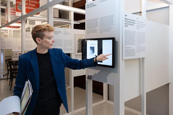 Disability History Project. Führung  (Haus der Geschichte Österreich, 8.10.2024) Foto: eSeL.at - Lorenz Seidler