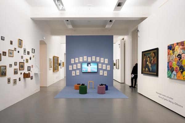 DOMerstagabend: Time With Friends. Ein musikalischer Ausstellungsrundgang (Dom Museum Wien, 14.11.2024) Foto: eSeL.at - Joanna Pianka