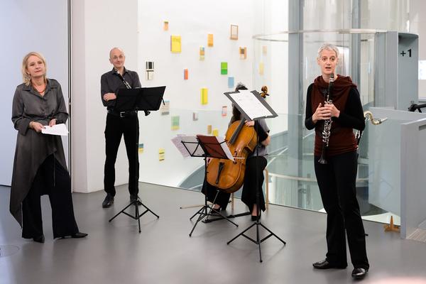 DOMerstagabend: Time With Friends. Ein musikalischer Ausstellungsrundgang (Dom Museum Wien, 14.11.2024) Foto: eSeL.at - Joanna Pianka