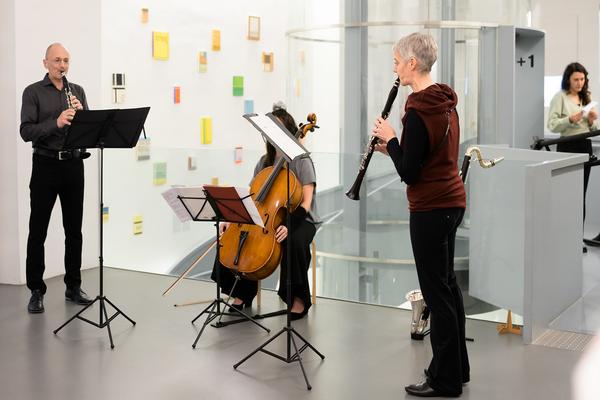 DOMerstagabend: Time With Friends. Ein musikalischer Ausstellungsrundgang (Dom Museum Wien, 14.11.2024) Foto: eSeL.at - Joanna Pianka