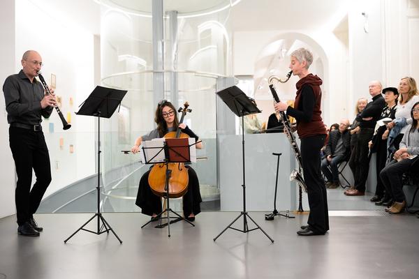 DOMerstagabend: Time With Friends. Ein musikalischer Ausstellungsrundgang (Dom Museum Wien, 14.11.2024) Foto: eSeL.at - Joanna Pianka