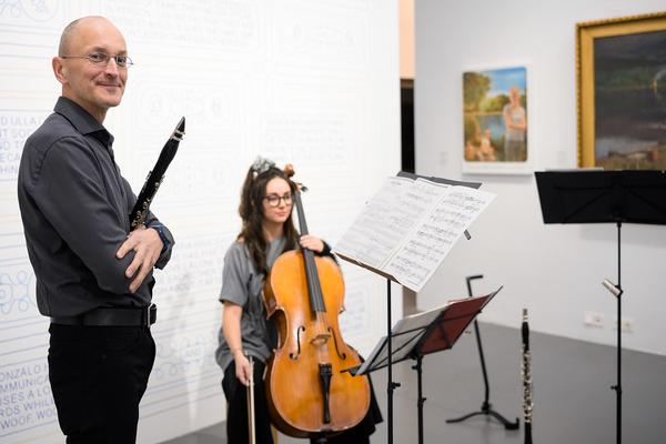 DOMerstagabend: Time With Friends. Ein musikalischer Ausstellungsrundgang (Dom Museum Wien, 14.11.2024) Foto: eSeL.at - Joanna Pianka