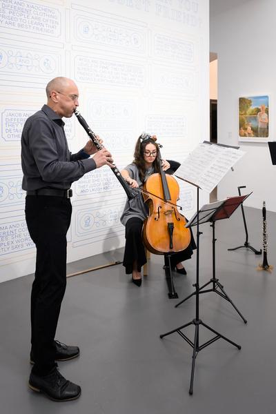 DOMerstagabend: Time With Friends. Ein musikalischer Ausstellungsrundgang (Dom Museum Wien, 14.11.2024) Foto: eSeL.at - Joanna Pianka