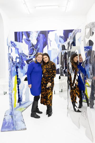 Donna Huanca "Skin Painteens" (Vienna Art Week @ Nitsch Foundation, 11.11.2024) Foto: eSeL.at - Lorenz Seidler