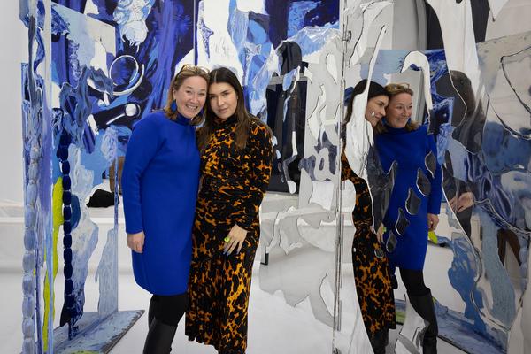 Donna Huanca "Skin Painteens" (Vienna Art Week @ Nitsch Foundation, 11.11.2024) Foto: eSeL.at - Lorenz Seidler