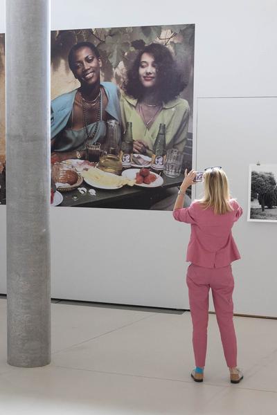 Landesgalerie Burgenland: Elfie Semotan "Der doppelte Blick" (24.5. - 6.10.2024) Foto: eSeL.at - Lorenz Seidler Foto: eSeL Lorenz Seidler