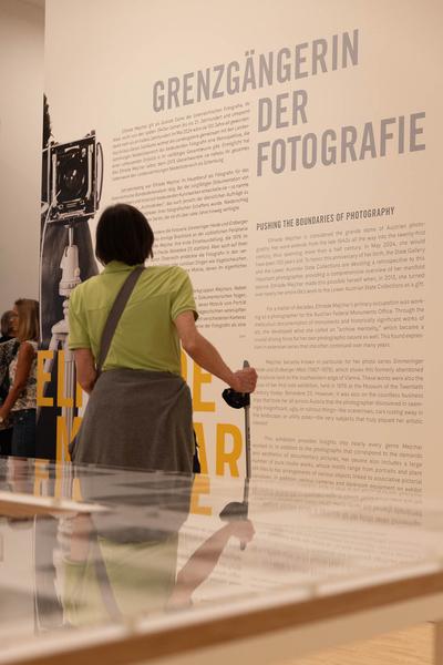 Landesgalerie Niederösterreich: Elfriede Mejchar "Grenzgängerin der Fotografie" (13.4.2024 - 16.2.2025) Foto: eSeL.at - Lorenz Seidler Foto: eSeL Lorenz Seidler