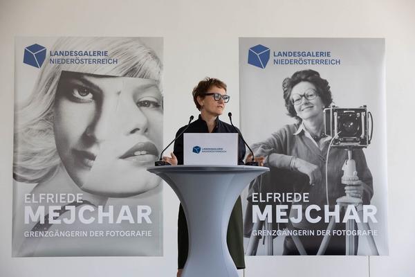 Landesgalerie Niederösterreich: Elfriede Mejchar "Grenzgängerin der Fotografie" (13.4.2024 - 16.2.2025) Foto: eSeL.at - Lorenz Seidler Foto: eSeL Lorenz Seidler