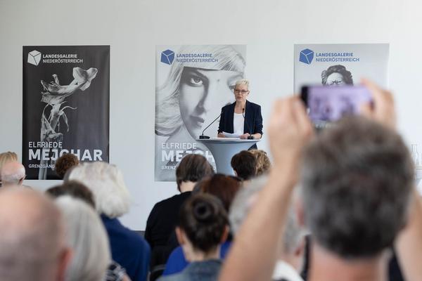Landesgalerie Niederösterreich: Elfriede Mejchar "Grenzgängerin der Fotografie" (13.4.2024 - 16.2.2025) Foto: eSeL.at - Lorenz Seidler Foto: eSeL Lorenz Seidler