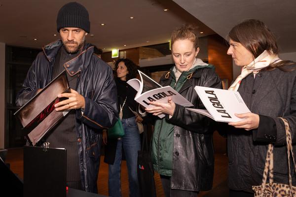 Eröffnung Diego Marcon &quot;La Gola&quot; (Kunsthalle Wien, 3.10.2024) Foto: eSeL.at - Lorenz Seidler