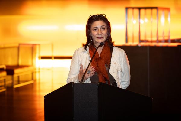 Eröffnung Diego Marcon &quot;La Gola&quot; (Kunsthalle Wien, 3.10.2024) Foto: eSeL.at - Lorenz Seidler