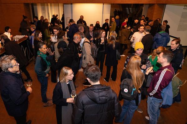 Eröffnung Diego Marcon &quot;La Gola&quot; (Kunsthalle Wien, 3.10.2024) Foto: eSeL.at - Lorenz Seidler