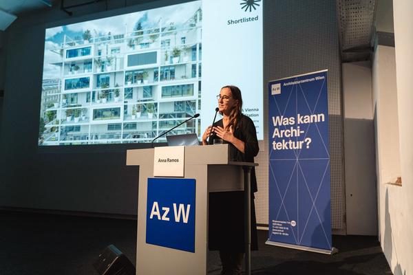 Eröffnung &quot;Europas beste Bauten&quot; Mies van der Rohe Award 2024 (Architekturzentrum Wien, 2.10.2024) Foto: eSeL.at - Robert Puteanu