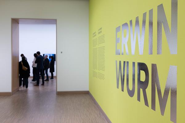 VIENNA ART WEEK Kuratorinnenführung &quot;Erwin Wurm&quot; (Albertina Modern, 9.11.2024) Foto: eSeL.at - Lorenz Seidler