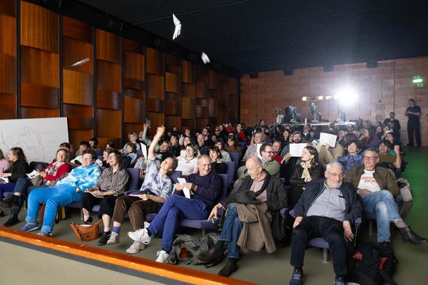 Belvedere 21: Film und _ #1 Expanded Cinema (14.3.2024) Foto: eSeL.at - Lorenz Seidler Foto: eSeL Lorenz Seidler