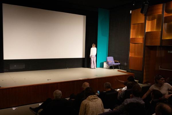 Belvedere 21: Film und _ #1 Expanded Cinema (14.3.2024) Foto: eSeL.at - Lorenz Seidler Foto: eSeL Lorenz Seidler