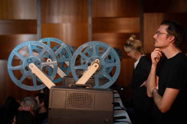 Belvedere 21: Film und _ #1 Expanded Cinema (14.3.2024) Foto: eSeL.at - Lorenz Seidler Foto: eSeL Lorenz Seidler