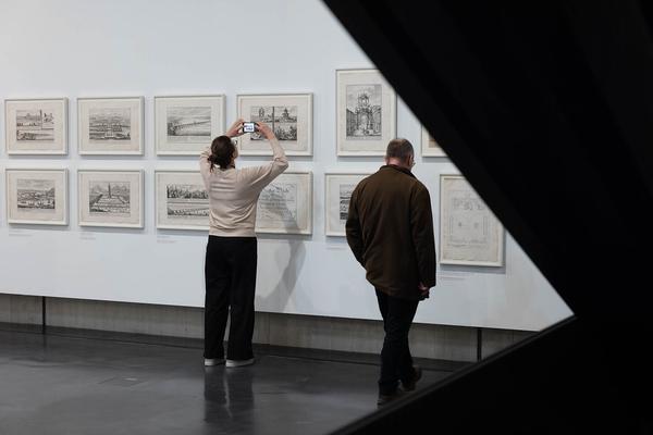 Unteres Belvedere: In the Eye of the Storm. Modernismen in der Ukraine (22.2. - 2.6.2024) Foto: eSeL.at - Lorenz Seidler Foto: eSeL Lorenz Seidler