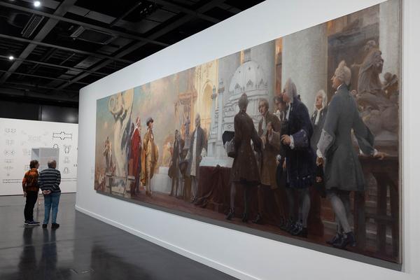 Unteres Belvedere: In the Eye of the Storm. Modernismen in der Ukraine (22.2. - 2.6.2024) Foto: eSeL.at - Lorenz Seidler Foto: eSeL Lorenz Seidler