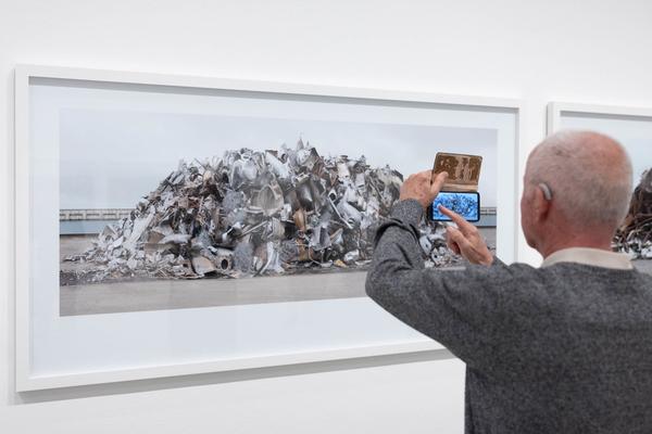 Gabriele Engelhardt &quot;Kremser Berge&quot; (Kunsthalle Krems, 12.10.2024-16.03.2025) Foto: eSeL.at - Lorenz Seidler
