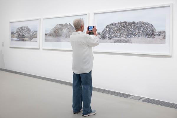 Gabriele Engelhardt &quot;Kremser Berge&quot; (Kunsthalle Krems, 12.10.2024-16.03.2025) Foto: eSeL.at - Lorenz Seidler