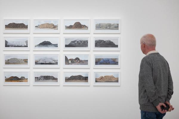 Gabriele Engelhardt &quot;Kremser Berge&quot; (Kunsthalle Krems, 12.10.2024-16.03.2025) Foto: eSeL.at - Lorenz Seidler
