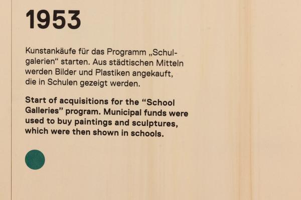 &quot;Gekauft! Und dann?&quot; Neues aus der Kunstsammlung der Stadt Wien 2018-2023 (Wien Museum MUSA, 26.9.2024 - 23.2.2025) Foto: eSeL.at - Lorenz Seidler