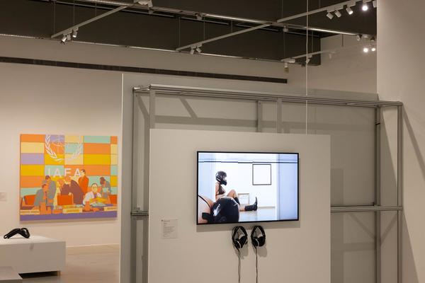 &quot;Gekauft! Und dann?&quot; Neues aus der Kunstsammlung der Stadt Wien 2018-2023 (Wien Museum MUSA, 26.9.2024 - 23.2.2025) Foto: eSeL.at - Lorenz Seidler