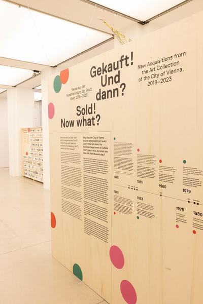 "Gekauft! Und dann?" Neues aus der Kunstsammlung der Stadt Wien 2018-2023 (Wien Museum MUSA, 26.9.2024 - 23.2.2025) Foto: eSeL.at - Lorenz Seidler