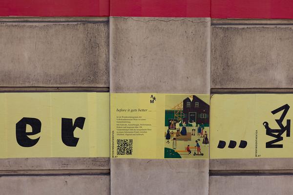 Klima Biennale Wien / Wiener Festwochen: Haus der Republik / Aktivismuscamp (Volkskundemuseum, ab 17.5.2024) Foto: eSeL.at - Lorenz Seidler Foto: eSeL Lorenz Seidler