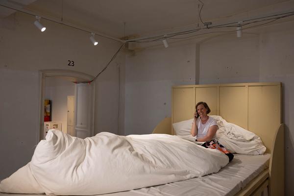 Klima Biennale Wien / Wiener Festwochen: Haus der Republik / Aktivismuscamp (Volkskundemuseum, ab 17.5.2024) Foto: eSeL.at - Lorenz Seidler Foto: eSeL Lorenz Seidler