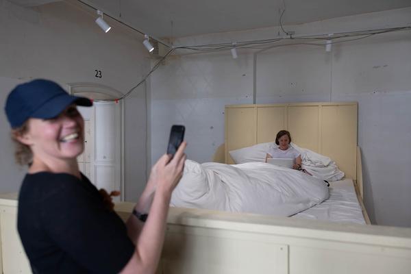 Klima Biennale Wien / Wiener Festwochen: Haus der Republik / Aktivismuscamp (Volkskundemuseum, ab 17.5.2024) Foto: eSeL.at - Lorenz Seidler Foto: eSeL Lorenz Seidler